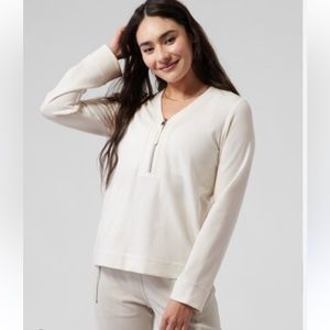 NWT Athleta Eastbound Half-Zip Sweatshirt